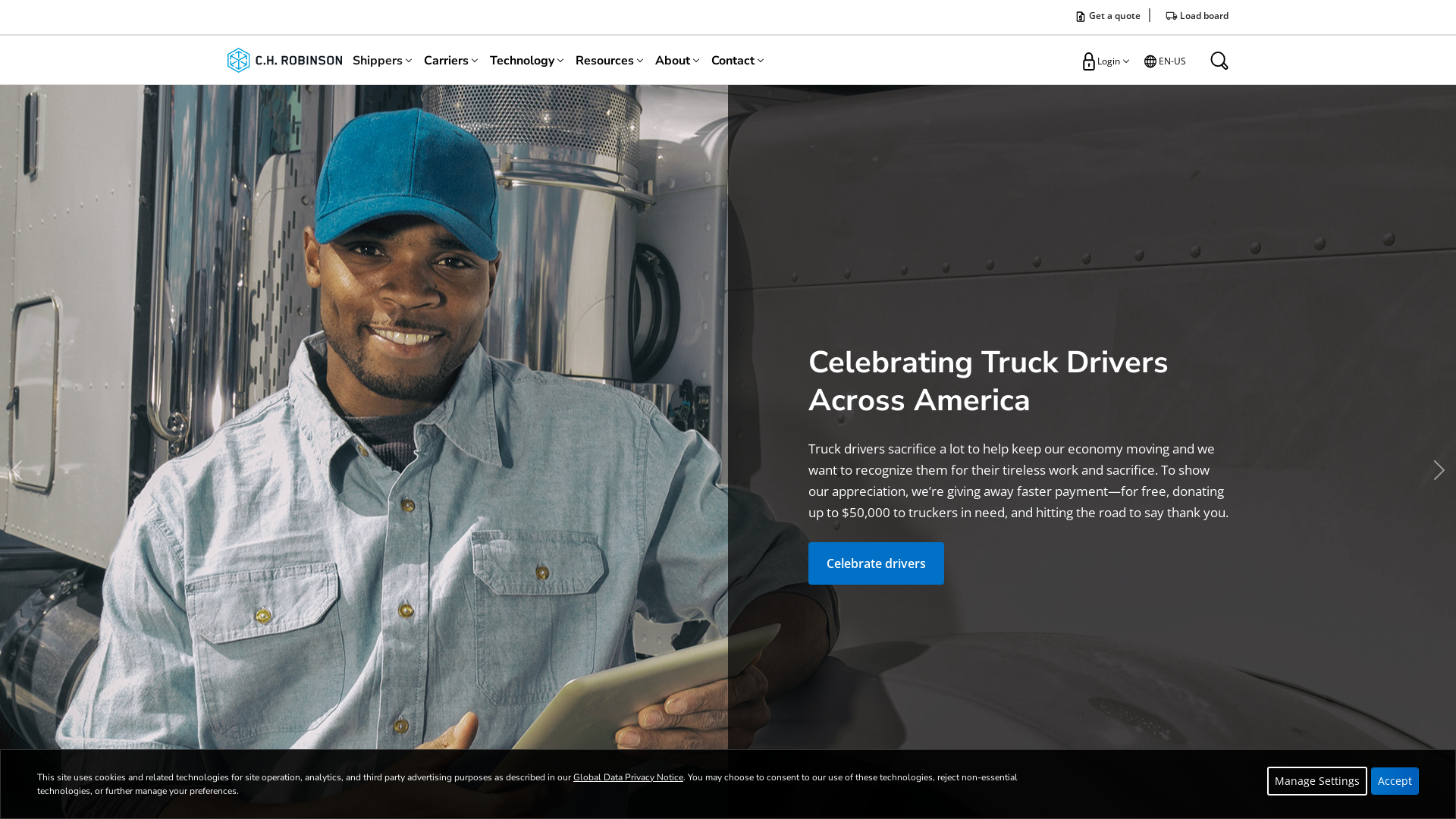 Savanna Logistics website
